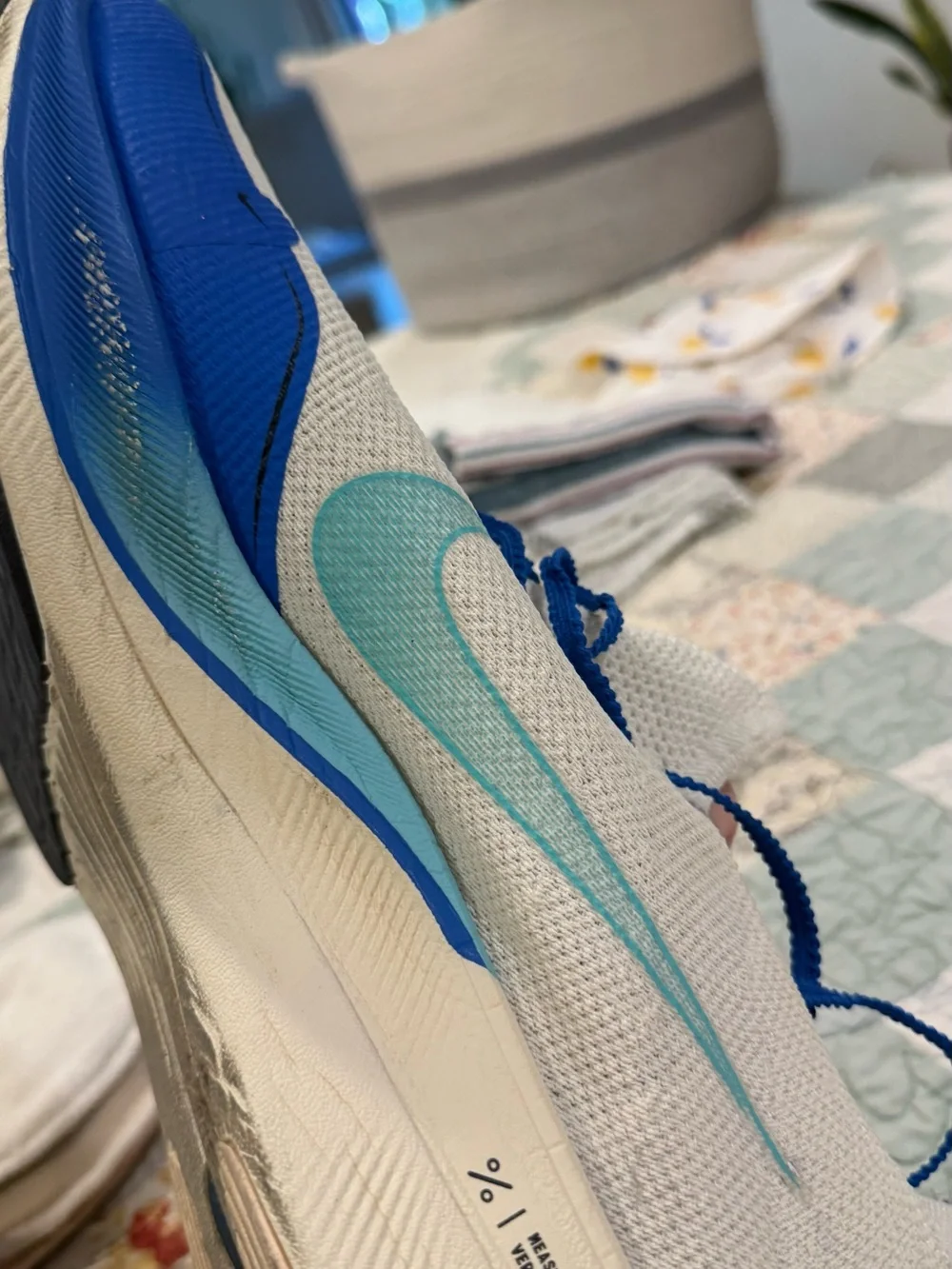 Nike Zoom X vaporfly carbon plate racing running shoe